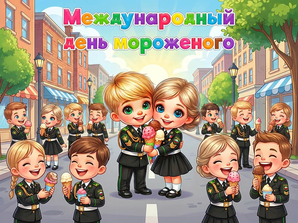 💥ОПРОС

🔥Вчера наши кадеты, воспитанники и учителя отметили Международный день мороженого по-насто