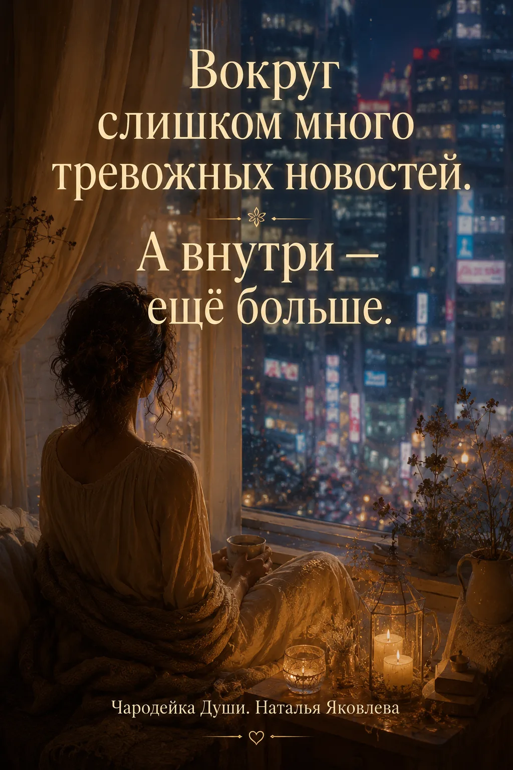Вокруг слишком много тревожных новостей.