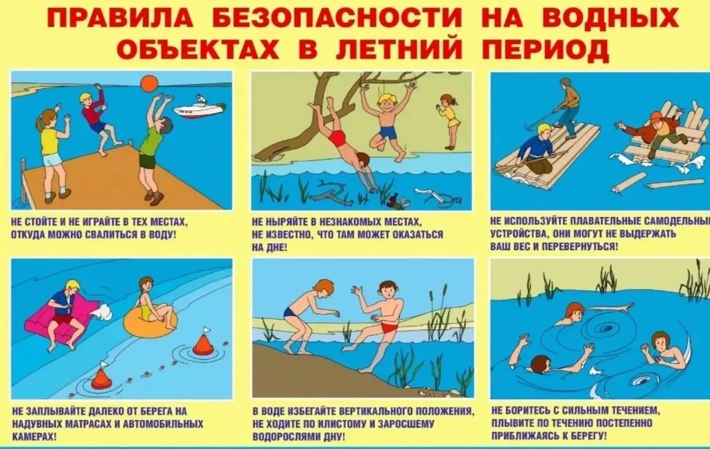🌊 Безопасность на воде — прежде всего!