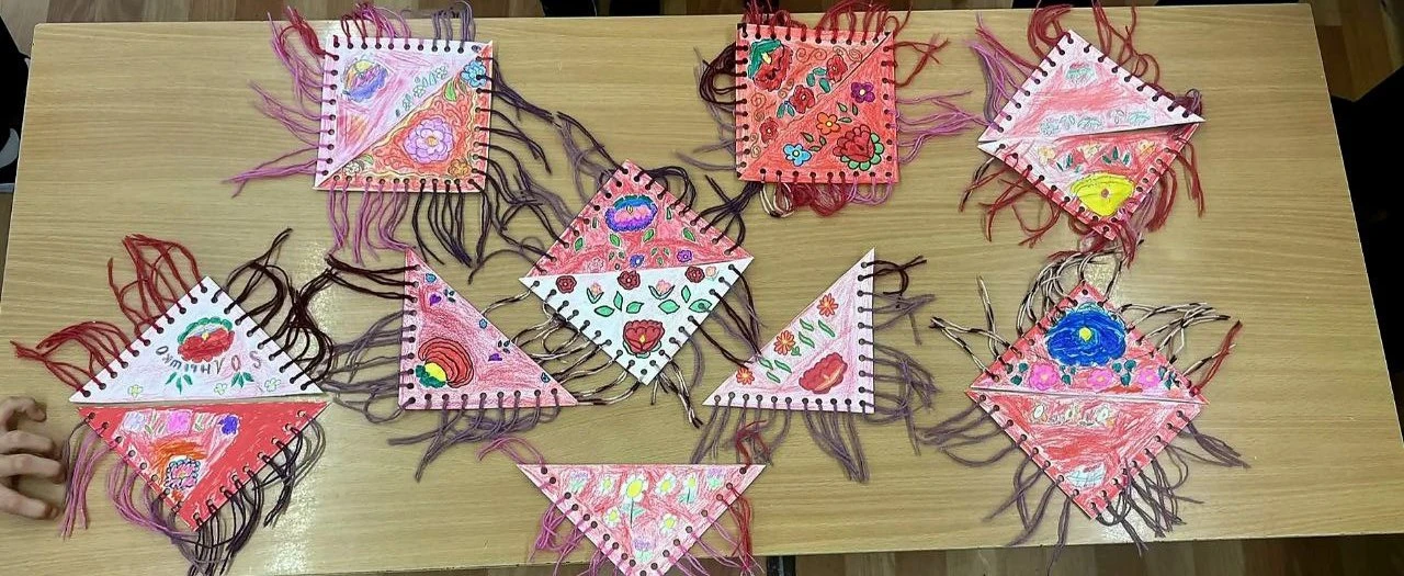 🧶 «Неделя народных промыслов Подмосковья».       В 3 классе прошёл необычный урок, посвящённый павло
