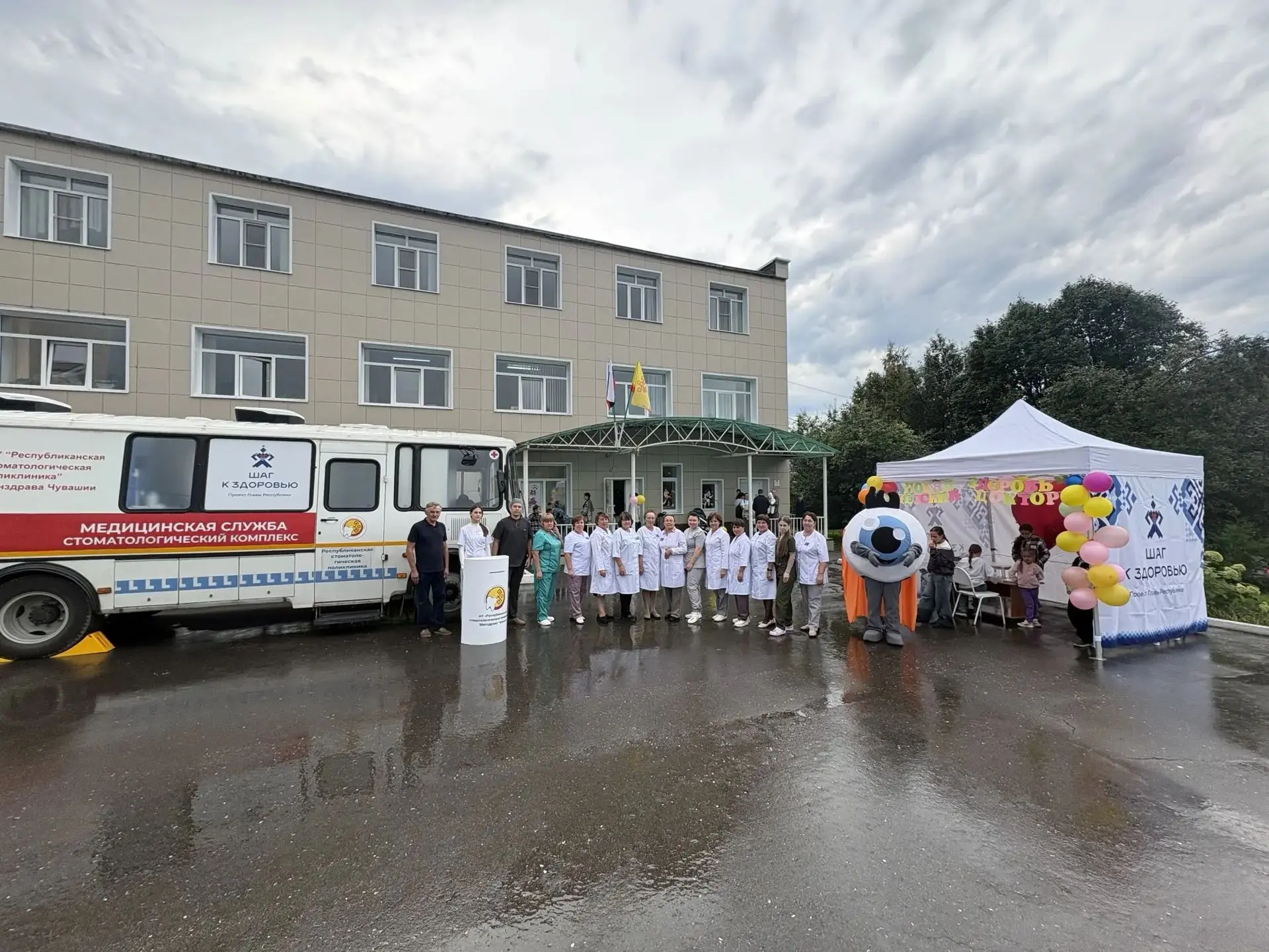 Здоровье детей — в приоритете!  «Детский поезд здоровья» - в Яльчикском округе.