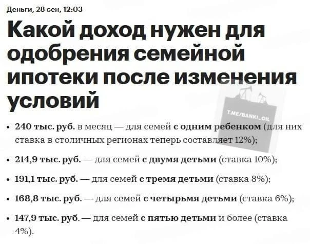 🏚 Молодые семьи в России могут забыть о своей квартире