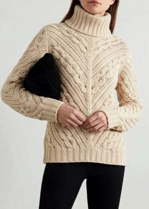 Свитер MAX MARA ❣️ красивой вязки с обьемной , свободной горловиной