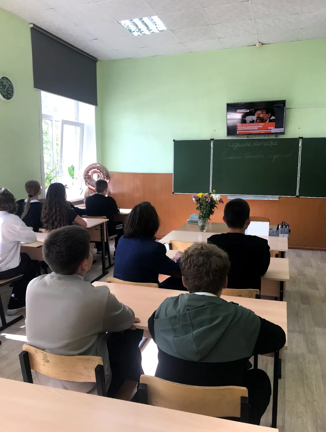 В МБОУ «Комсомольская СОШ №1» 7 сентября 2026 г. в 8 «А» классе (кл.руководитель Аржаев...
