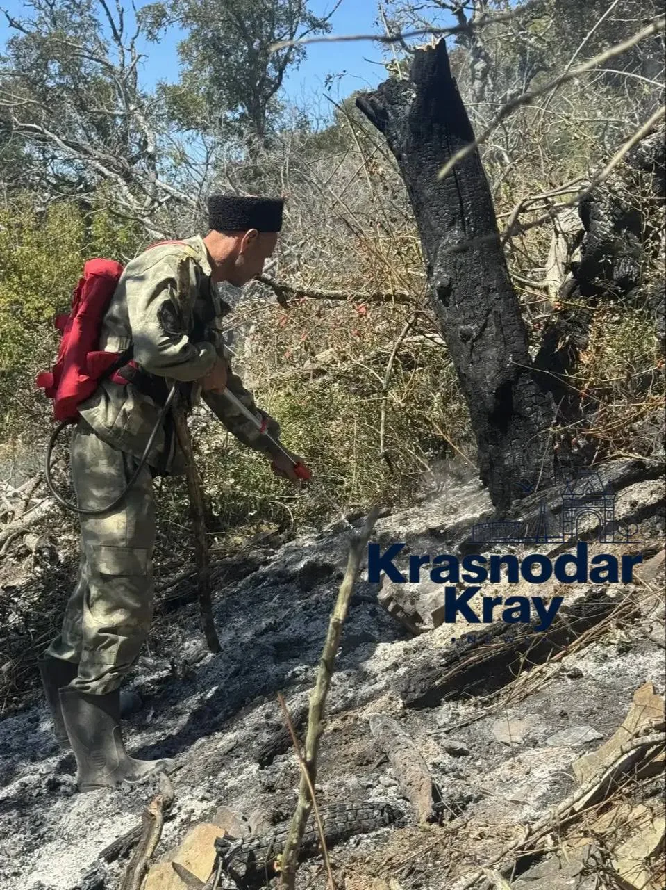 🔥 Пожар на Утрише локализовали, спасатели продолжают тушить очаги