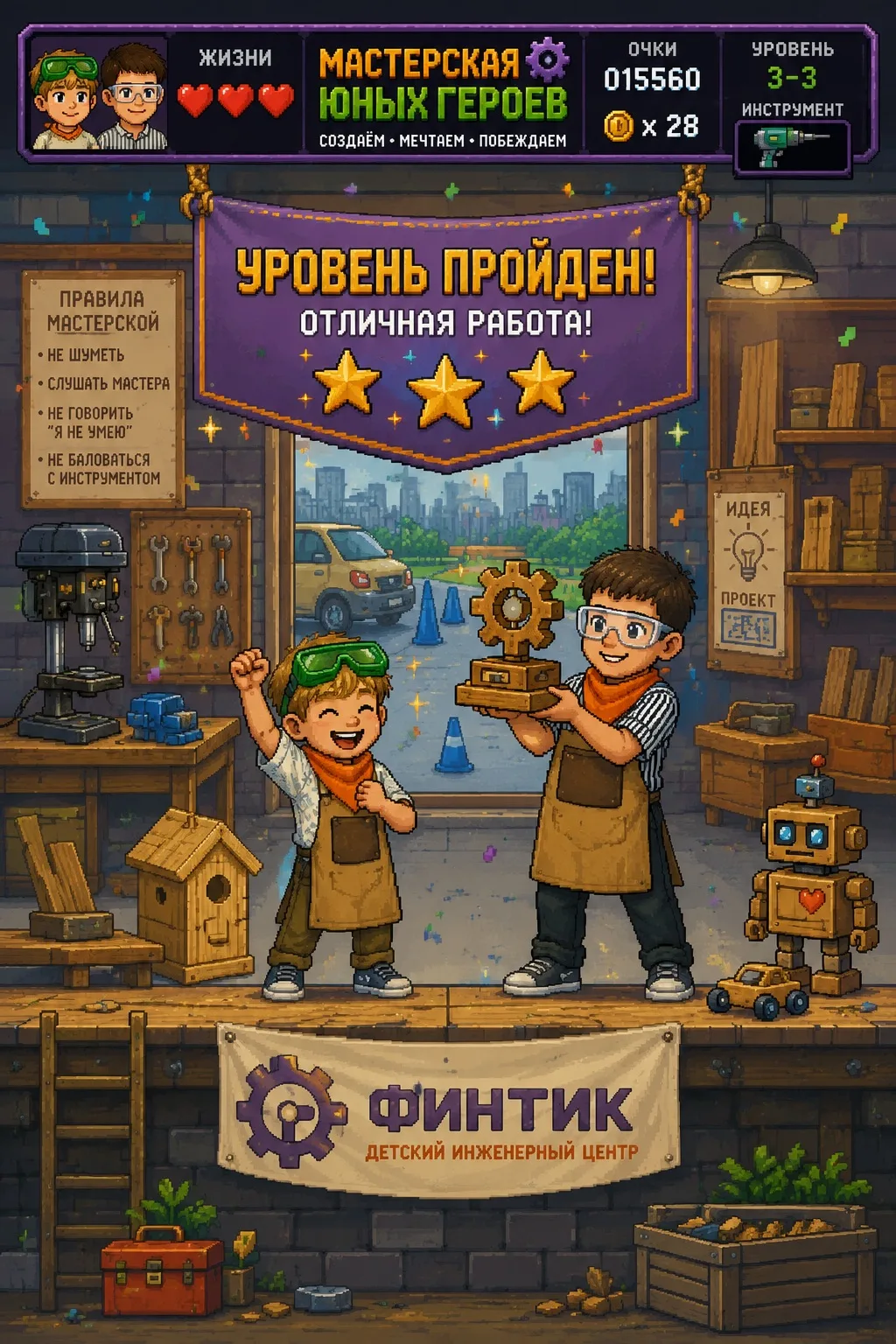 🚀 1 СЕНТЯБРЯ — И У «ФИНТИКА» ТОЖЕ НАЧИНАЕТСЯ НОВЫЙ УЧЕБНЫЙ ГОД