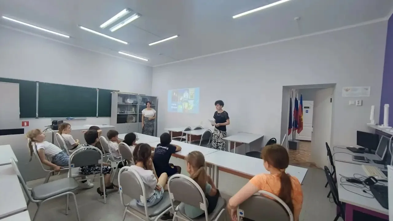 📚Вместе с ребятами из пришкольного лагеря «Здоровячок» мы присоединились к XXVI межрегиональной акц