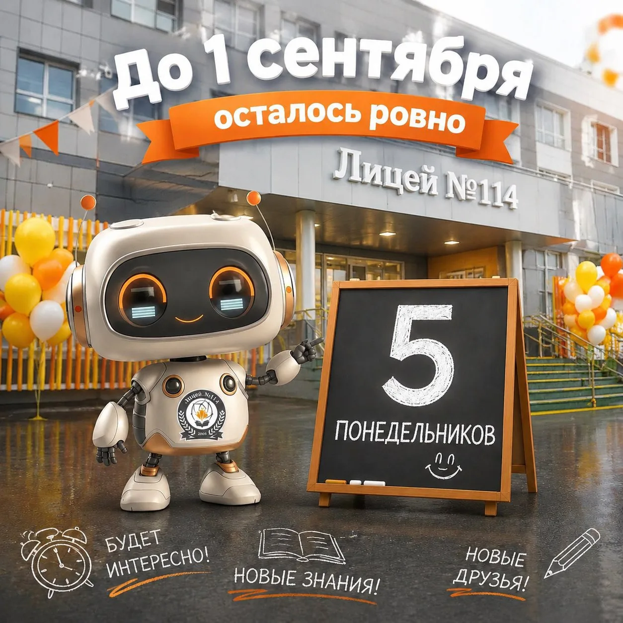 ⚠️ Официальное предупреждение:
До 1 сентября осталось всего-то… или ещё целых 33 дня!

Всё зависит о