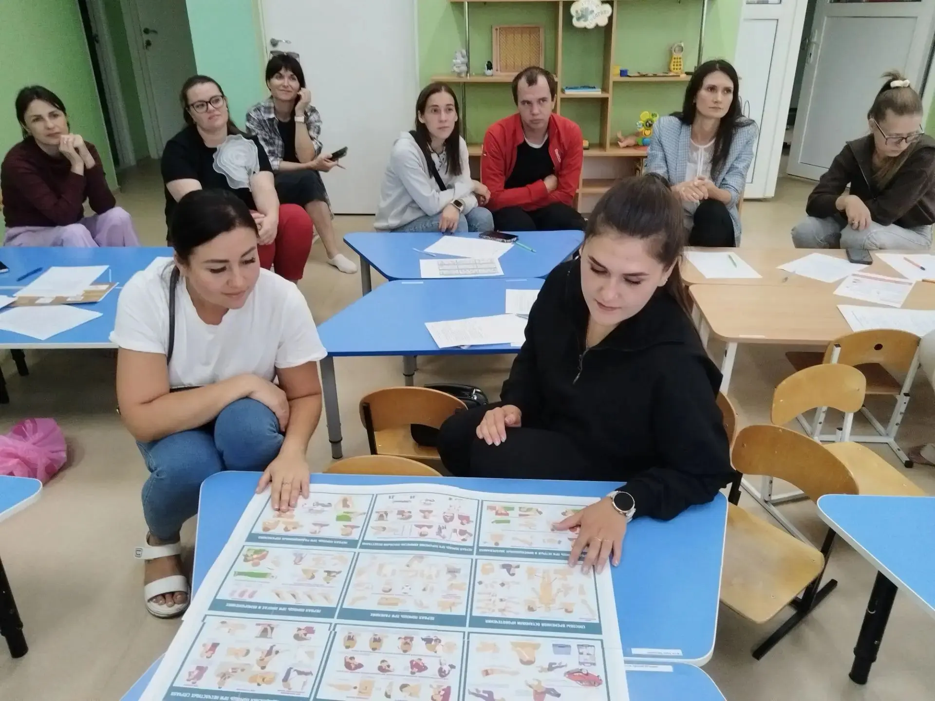 «В первой младшей группе прошло родительское собрание.
