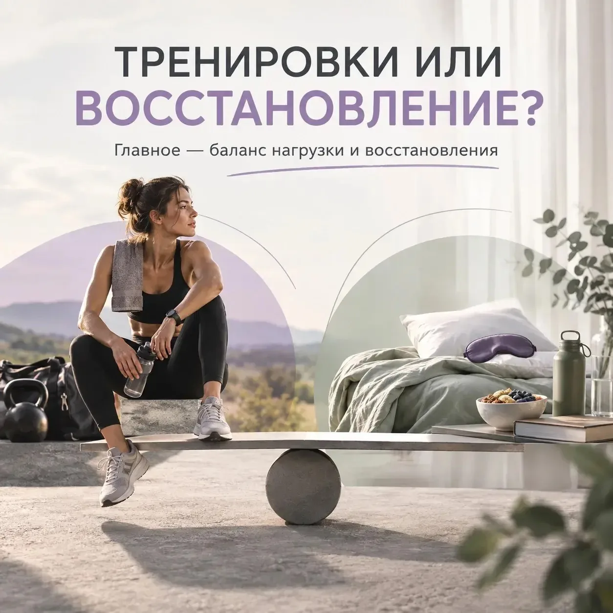 🏋️‍♀️Что важнее: количество тренировок или качество восстановления?