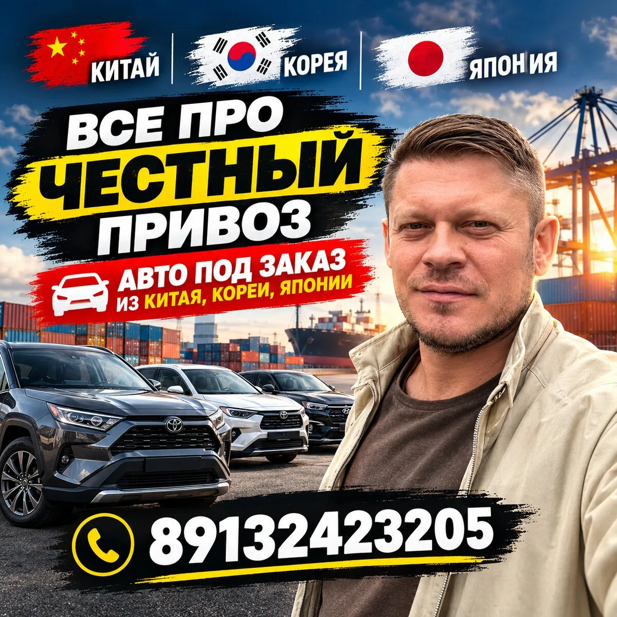 Хотите автомобиль под заказ из Китая, Кореи или Японии?