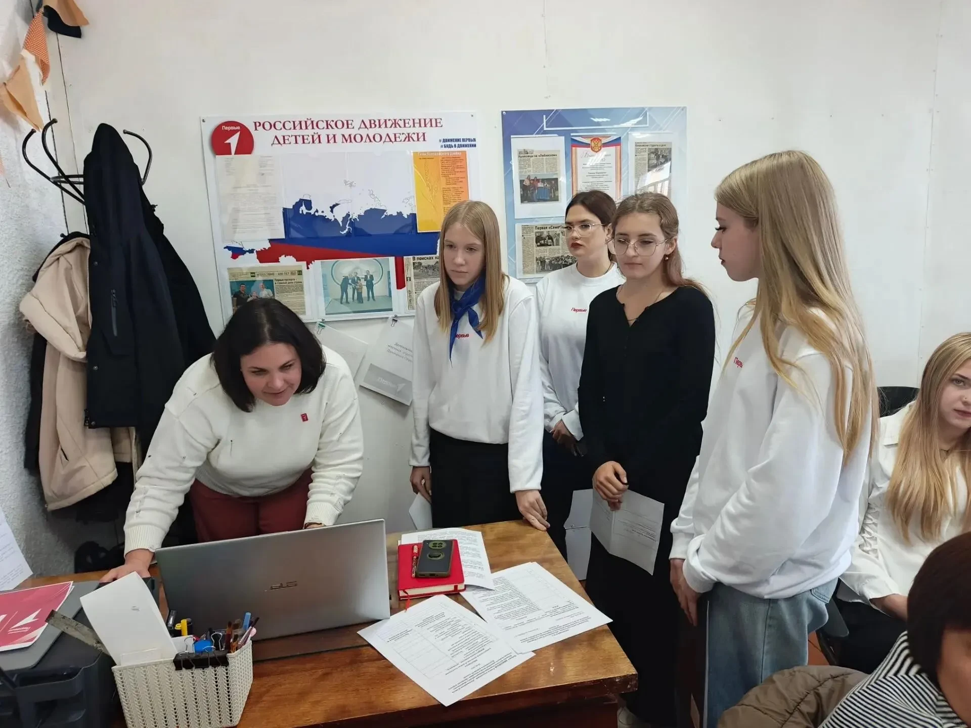 В Колосовском районе выбрали лидера «Движения Первых»! 🙌