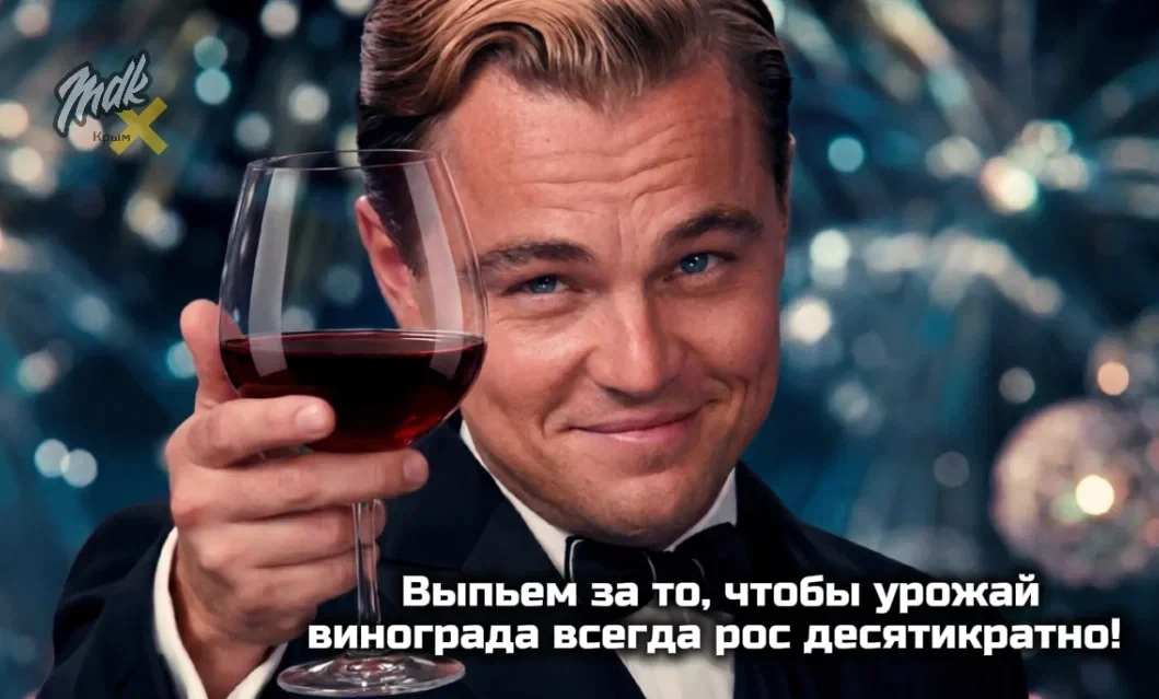 Крым в этом году соберёт больше винограда 😋