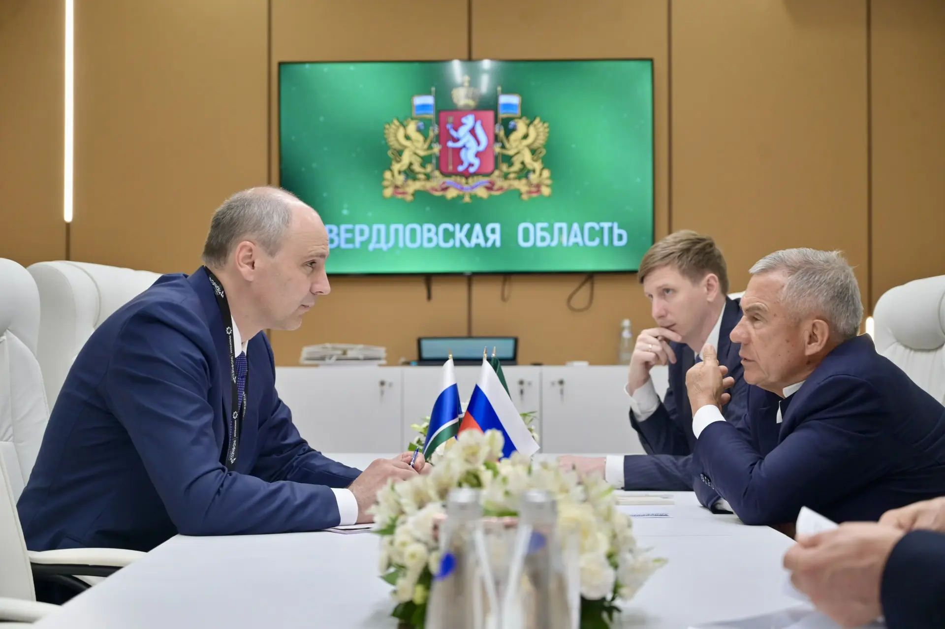 ✍️ Денис Паслер и Рустам Минниханов на полях выставки ИННОПРОМ подписали соглашение, пр...