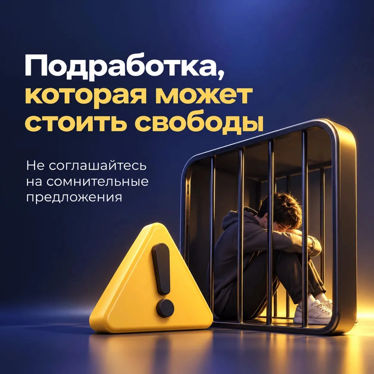 💸 «Лёгкие деньги» могут привести за решётку.