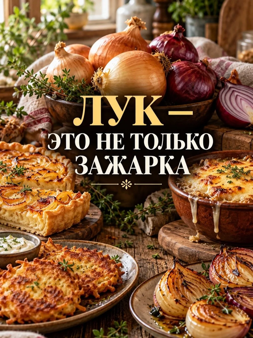 🧅Лук — это не только про жарку
