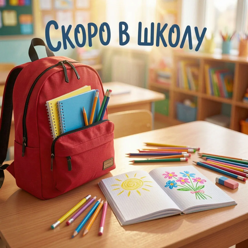 🎉 Скоро в школу! 🎉