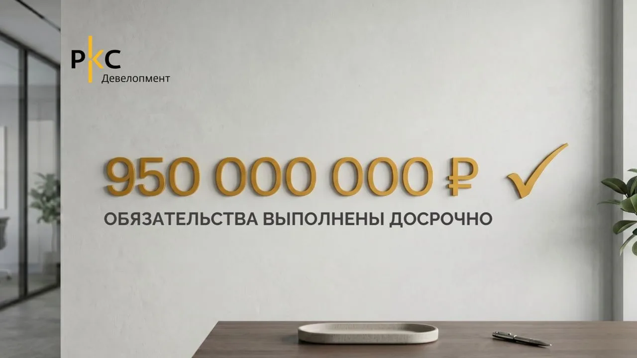 Рады сообщить, что ГК «РКС Девелопмент» досрочно направила 950 млн рублей на погашение выпуска бирже