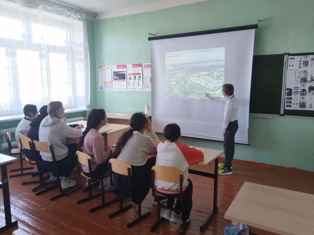 В школе состоялись единые уроки, приуроченные к году, в котором Казань объявлена культу...