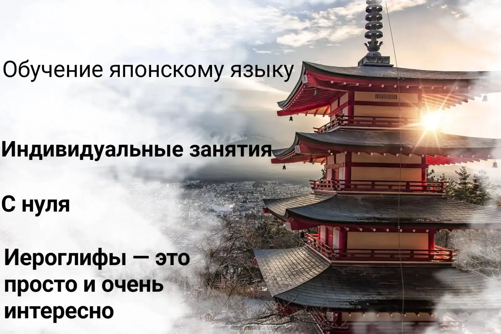 Привет! Я твой проводник в мир японского языка.

Я изучаю японский уже полтора года и в августе лечу
