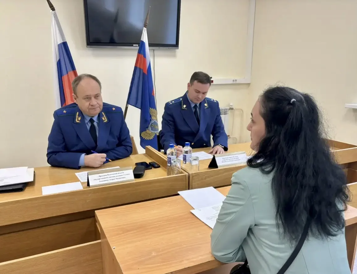 Прокурор области Андрей Тимошичев провел личный прием жителей города Вологды и Вологодского округа

