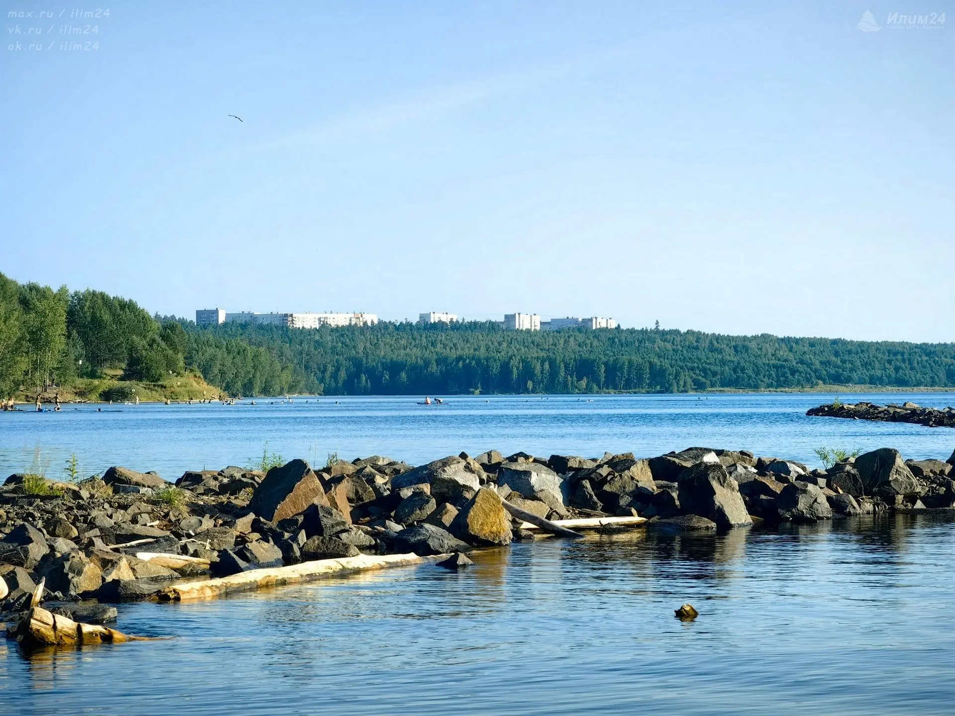Усть-Илимское море. Правый берег. Август 2026 🌊🌿