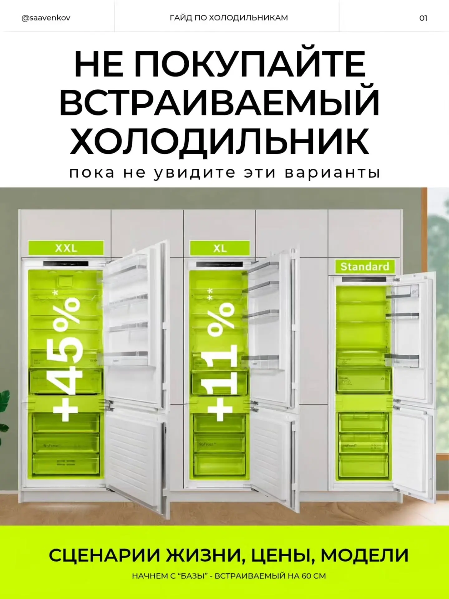 Полезный гайд по холодильникам✅