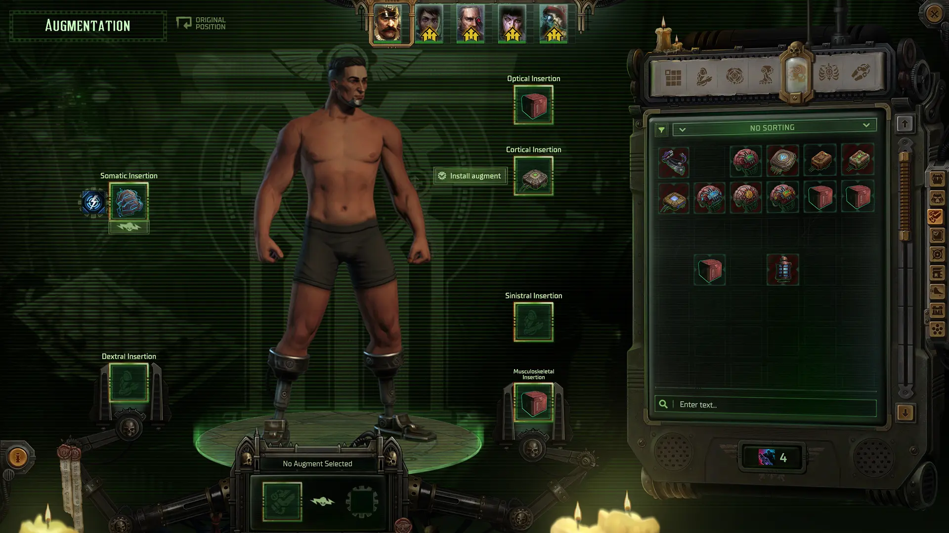 «Плоть слаба»: Owlcat Games готовят систему аугментаций для Rogue Trader