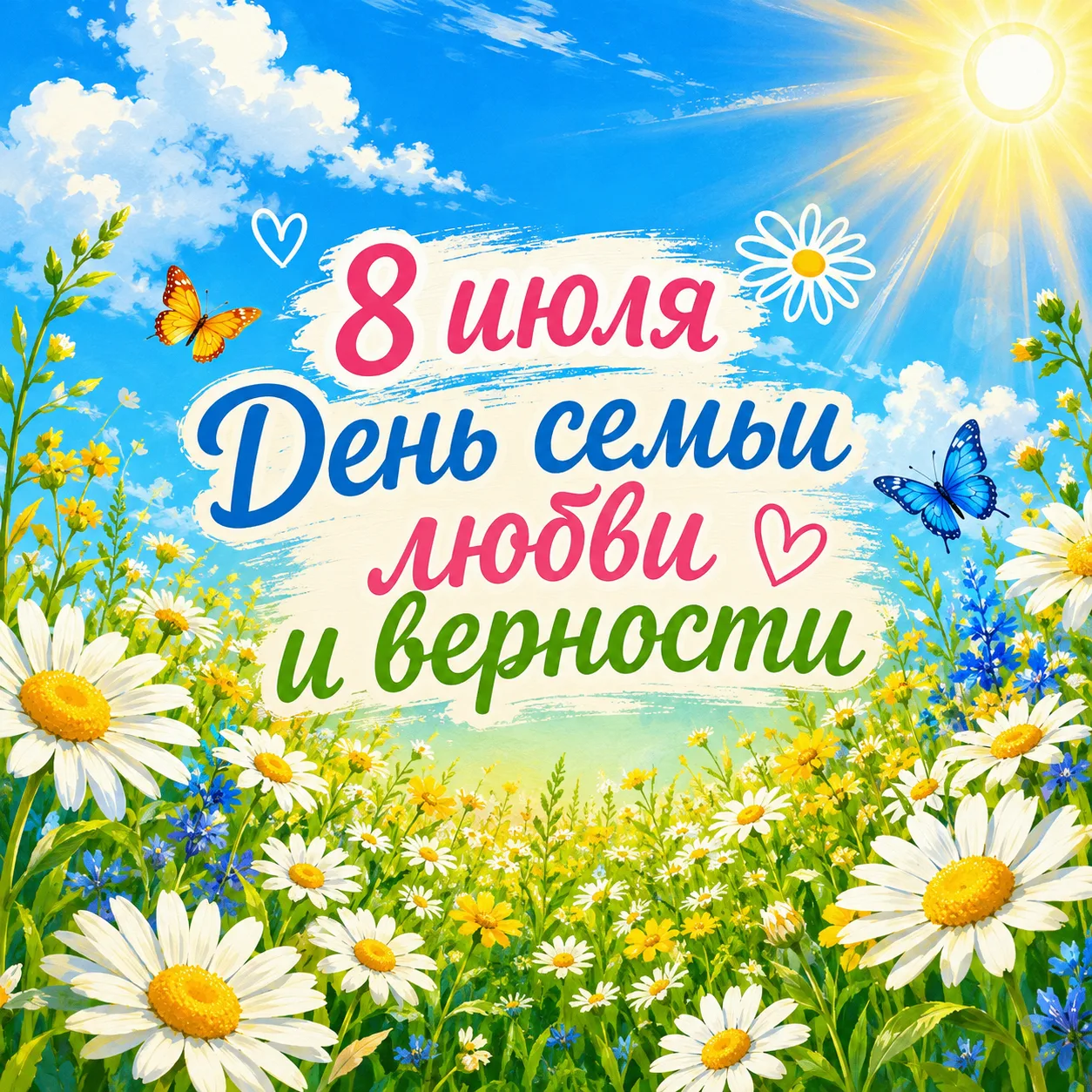 ❤️ 8 июля — День семьи, любви и верности!

🇷🇺 Сегодня мы отмечаем добрый и светлый праздник — день