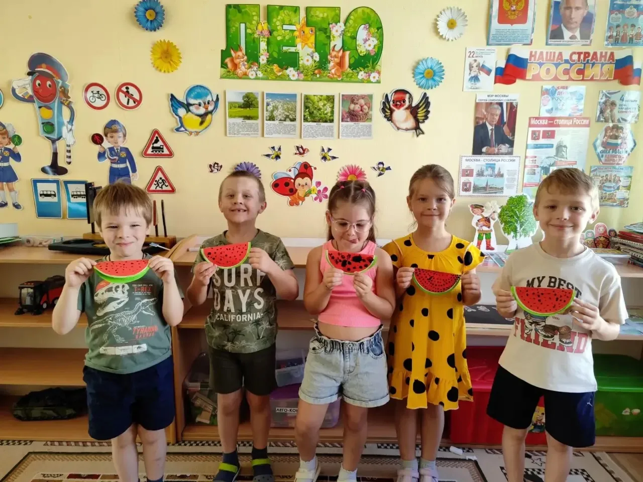 🍉 День АРБУЗА в наших дошкольных отделениях удался на славу! 🎉