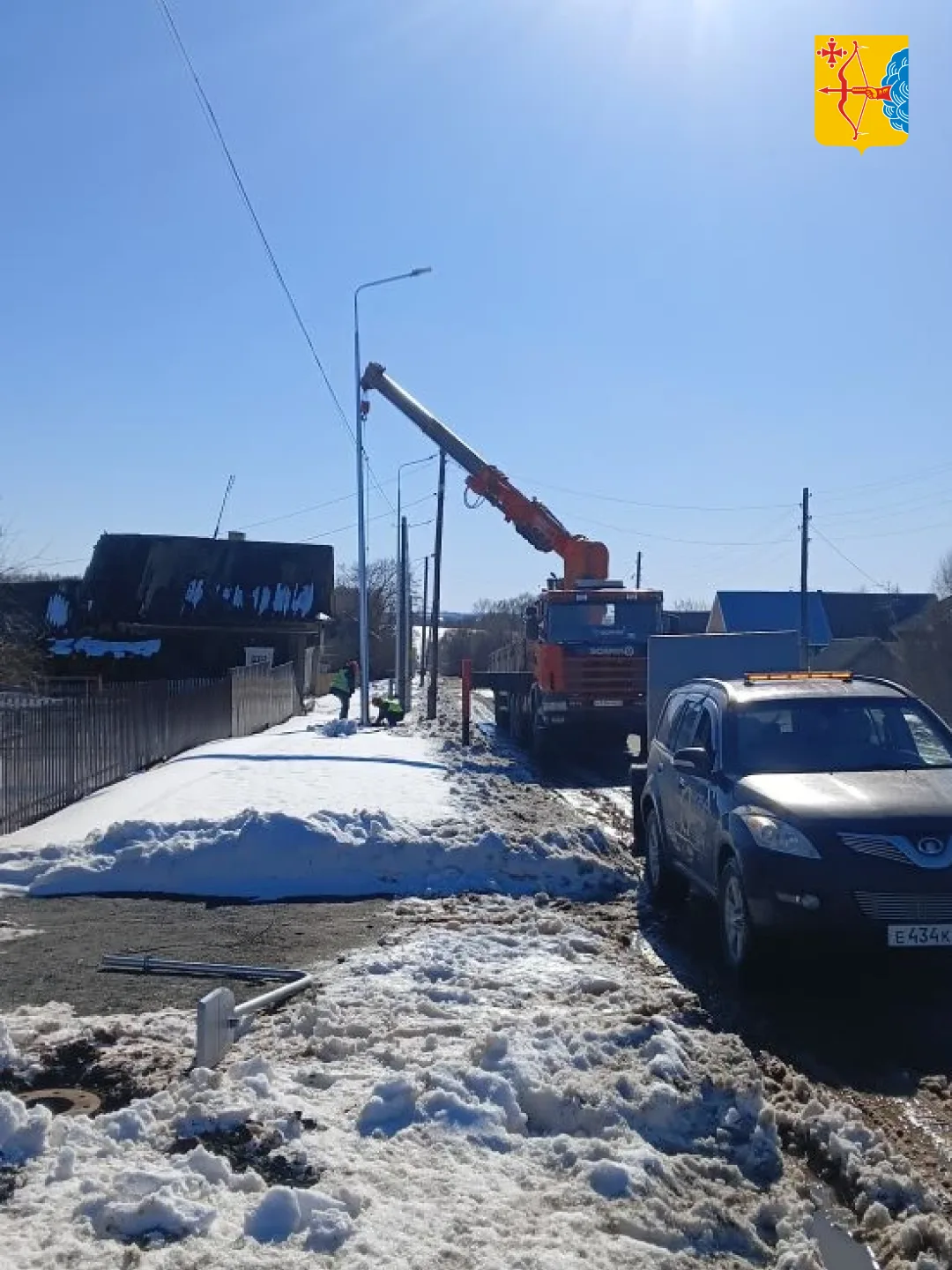 💡В Кировской области продолжают устанавливать уличное освещение в населённых пунктах в...