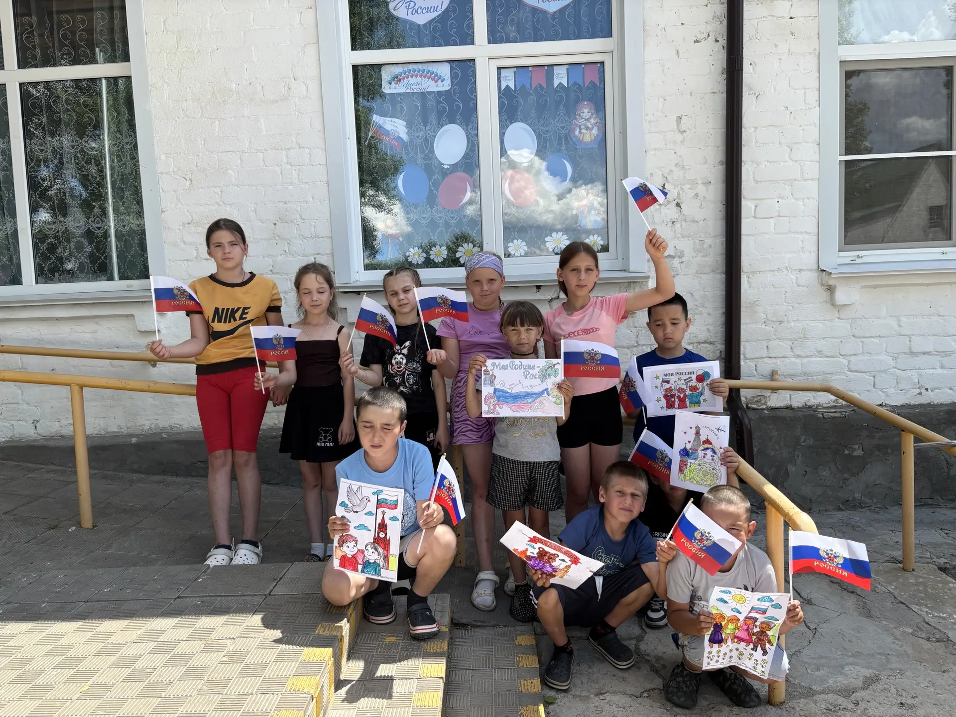🎉 День России в нашем оздоровительном лагере — провели на одном дыхании! 🇷🇺
