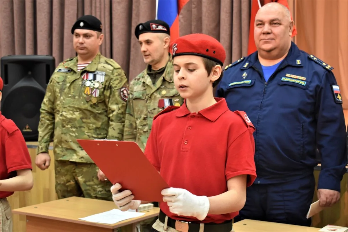 Вчера в нашей школе прошло торжественное посвящение учащихся в ряды Всероссийского детско-юношеского