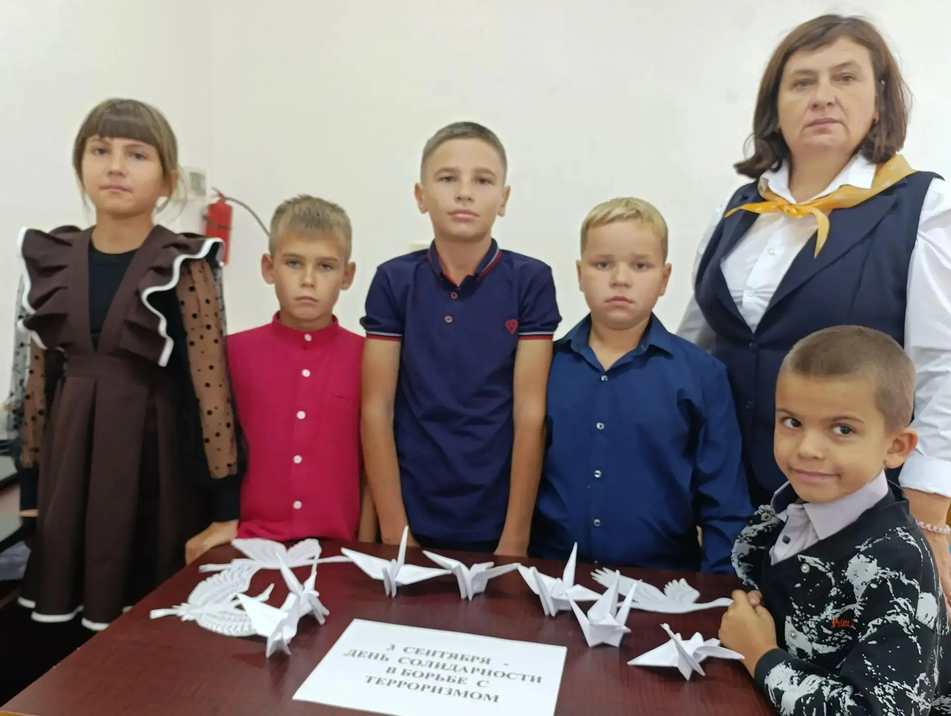 Мастер-класс «Журавлик памяти» в рамках Всероссийской акции «Память защищает»