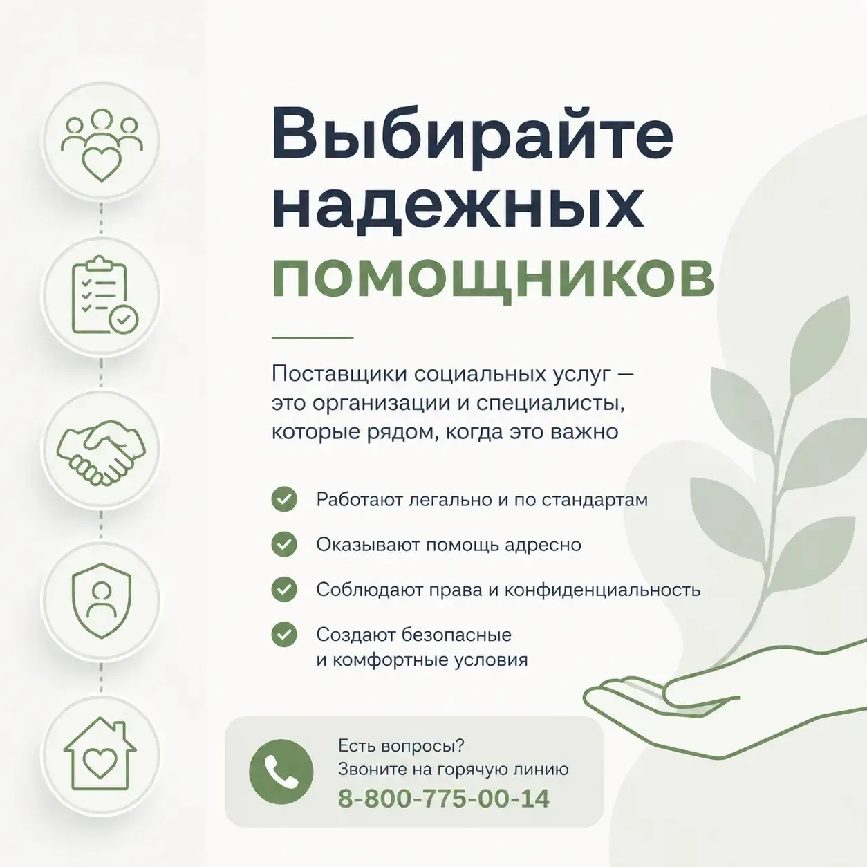 Поставщики социальных услуг: кто они и как выбрать надежного помощника