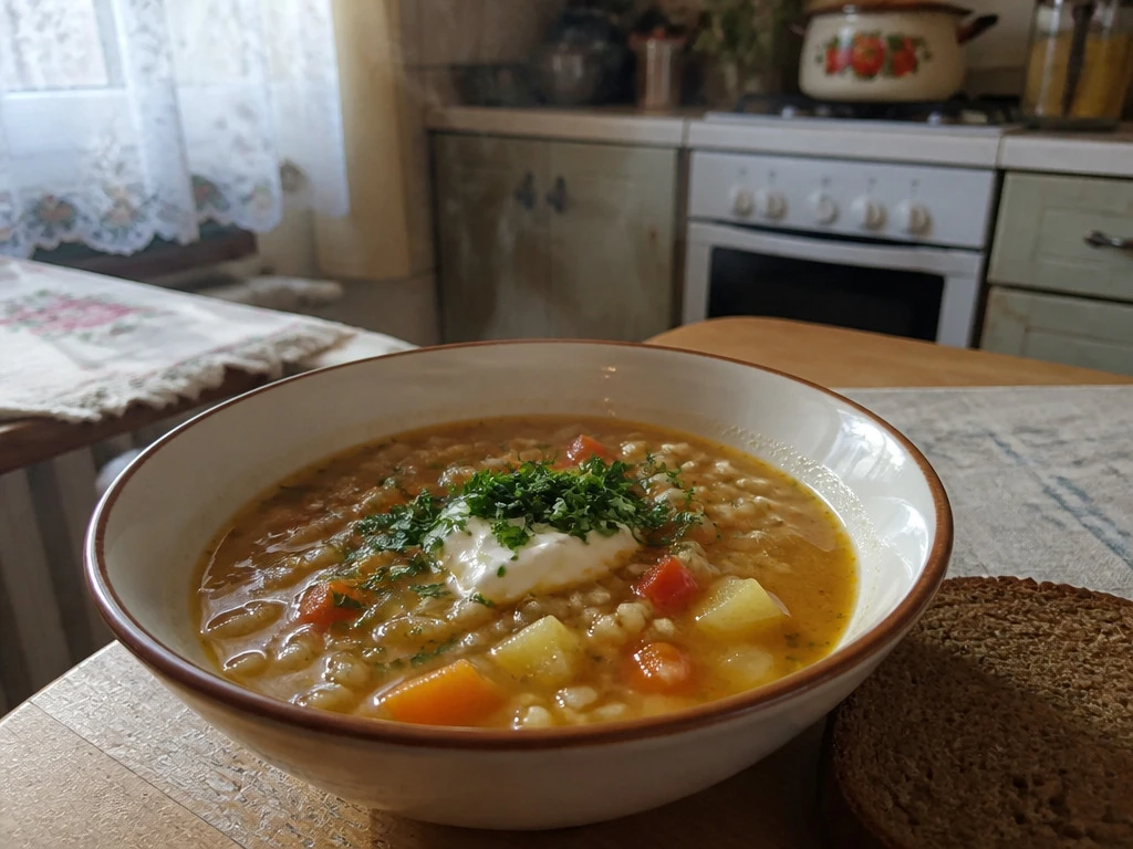ЭТОТ СУП ГУСТОЙ, КАК КАША — ЛОЖКА СТОИТ, А ПРОДУКТОВ НА КОПЕЙКИ