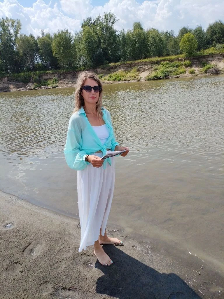 В рамках родительского патруля посетили Чумыш в 4 местах, старицу. Дети которые были на речке купали