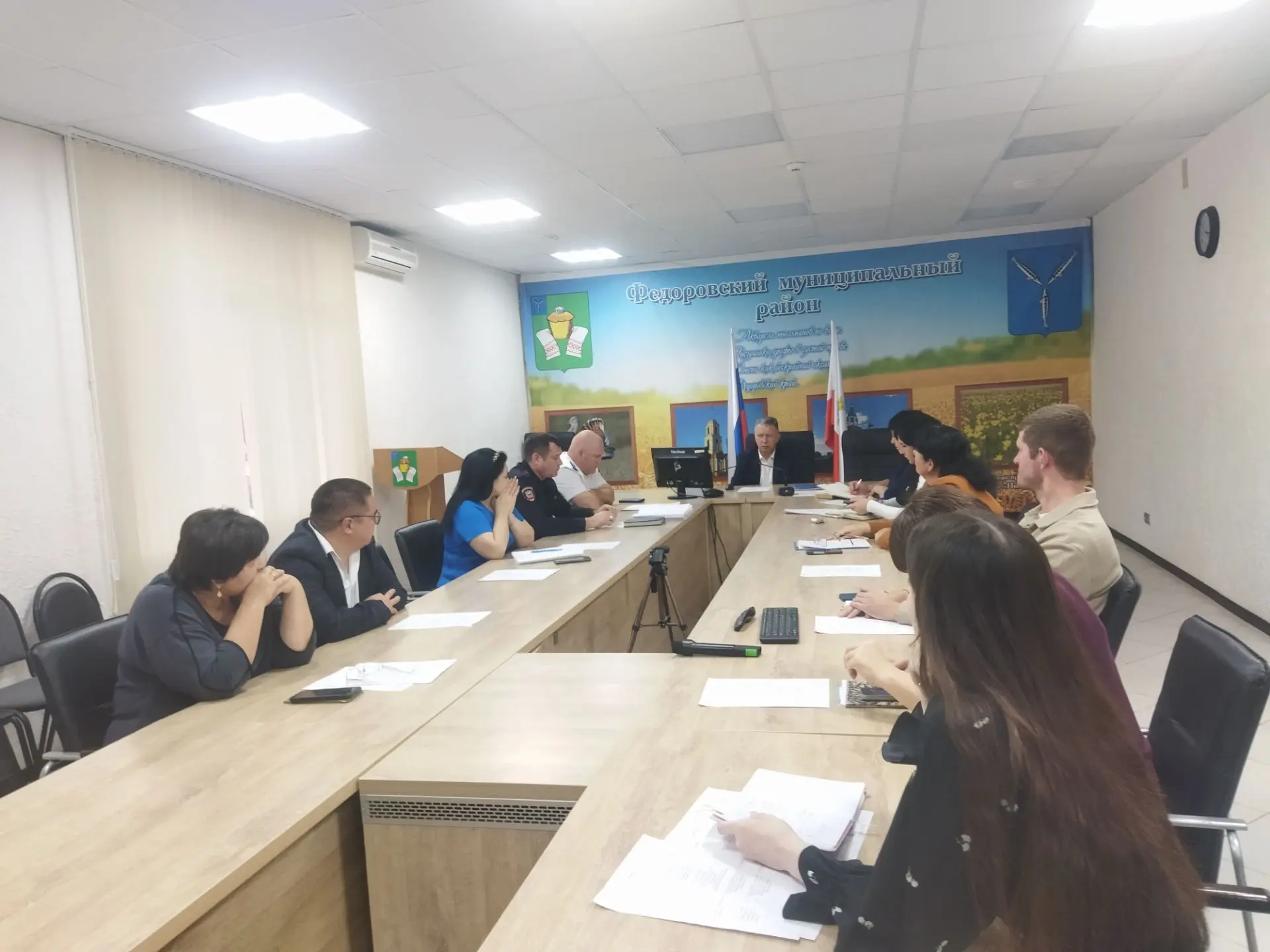 📣 В Федоровском районе состоялось заседание антитеррористической комиссии