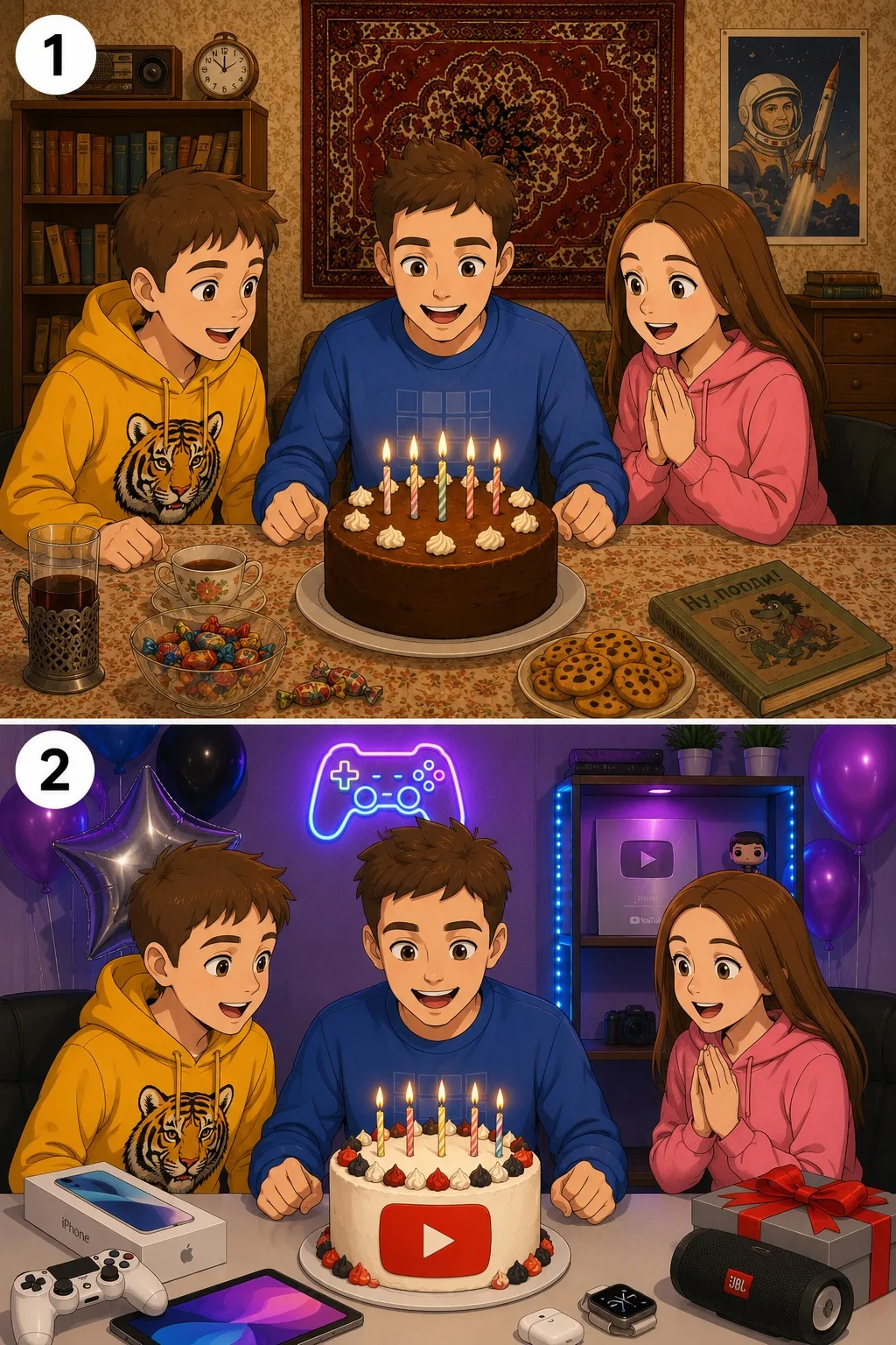 а как бы ты хотел отметить ДР ?