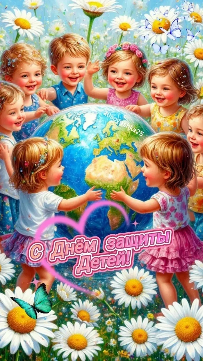 1 июня — День защиты детей ☀️🌈