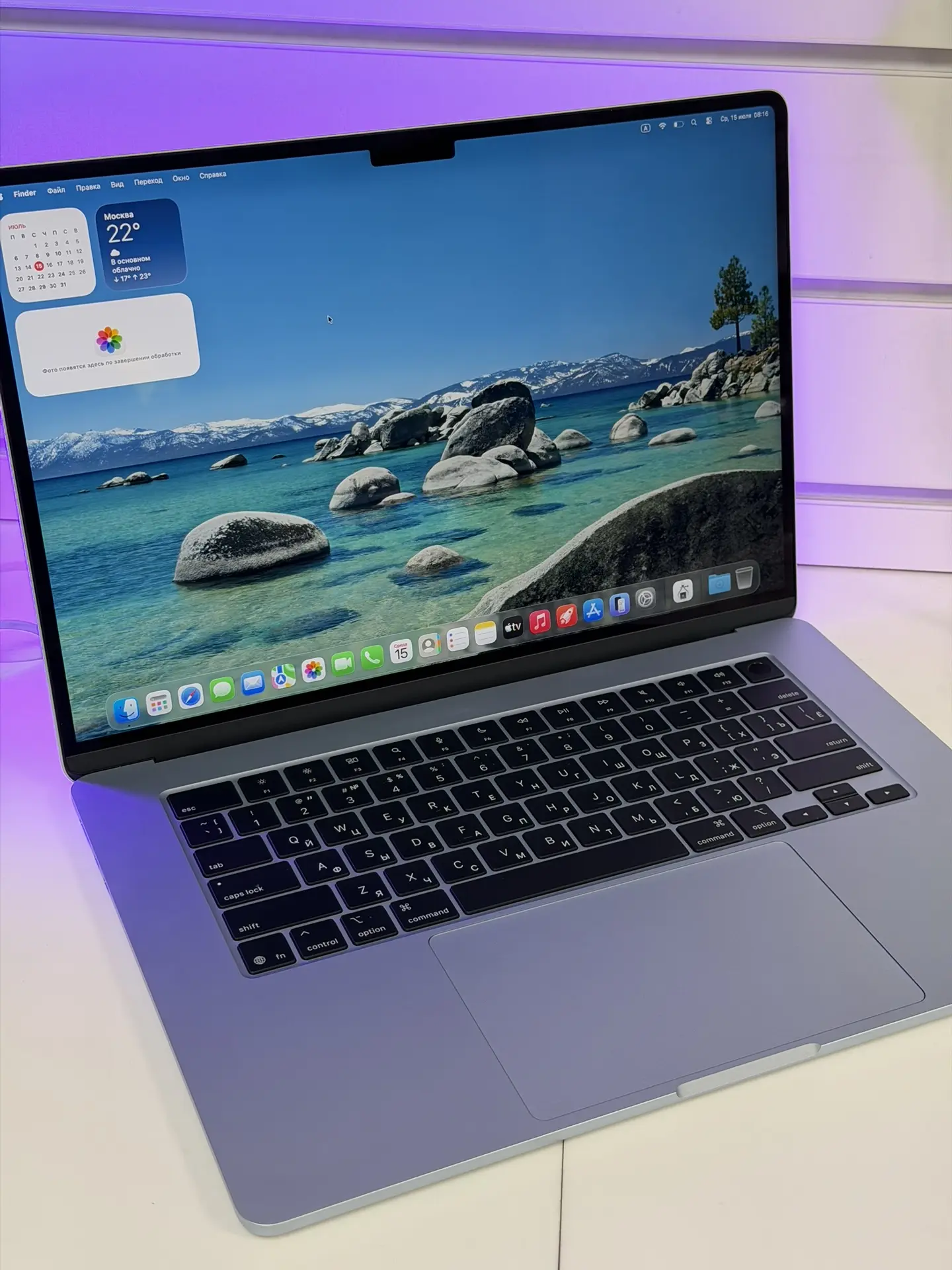 🩵Поступление дня🩵

💻 MacBook Air 15 M4 / 16ГБ/512ГБ SSD sky blue / 🔋100%/26 циклов / идеальное с