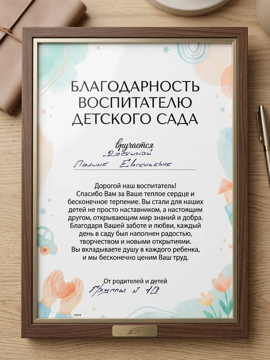 Наши воспитатели — самые лучшие! 💖