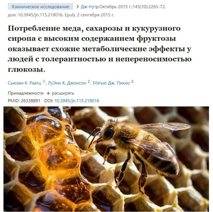 Исследования показали, что мед оказывает такое же вредное действие, как сахароза и куку...