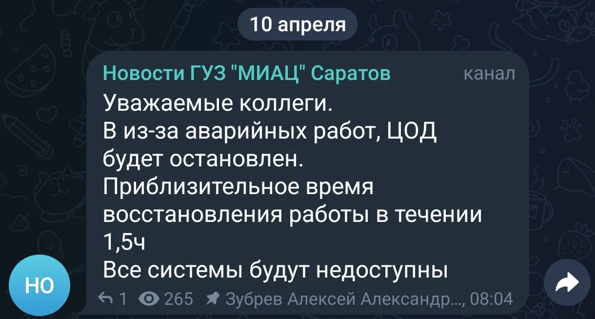 Медиа публикации