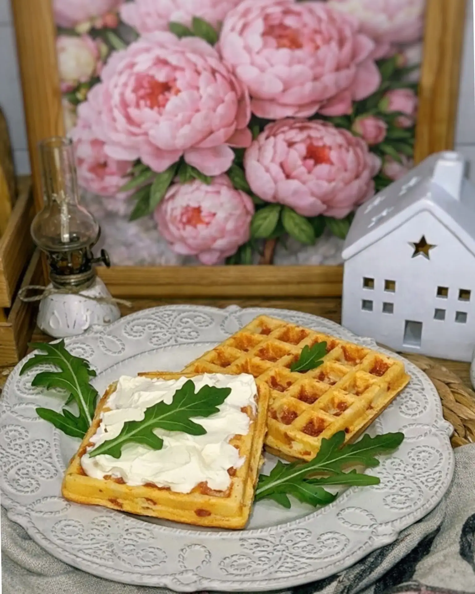 ВАФЛИ 🌿 🧇С ВЕТЧИНОЙ И СЫРОМ🧀  

Эти вкусные  вафельки для тех у кого есть электровафельница или м
