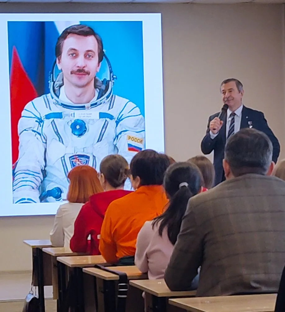 Встреча с героем: лицеисты пообщались с настоящим космонавтом! ✨