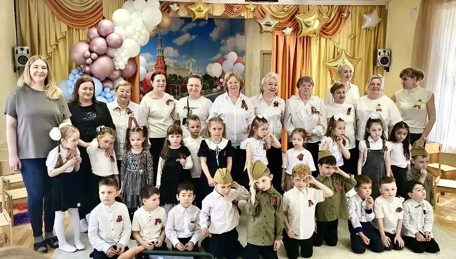 ☝️Продолжение предыдущего поста  💫Праздничные мероприятия ко Дню Победы в дошкольных корпусах на #Ко