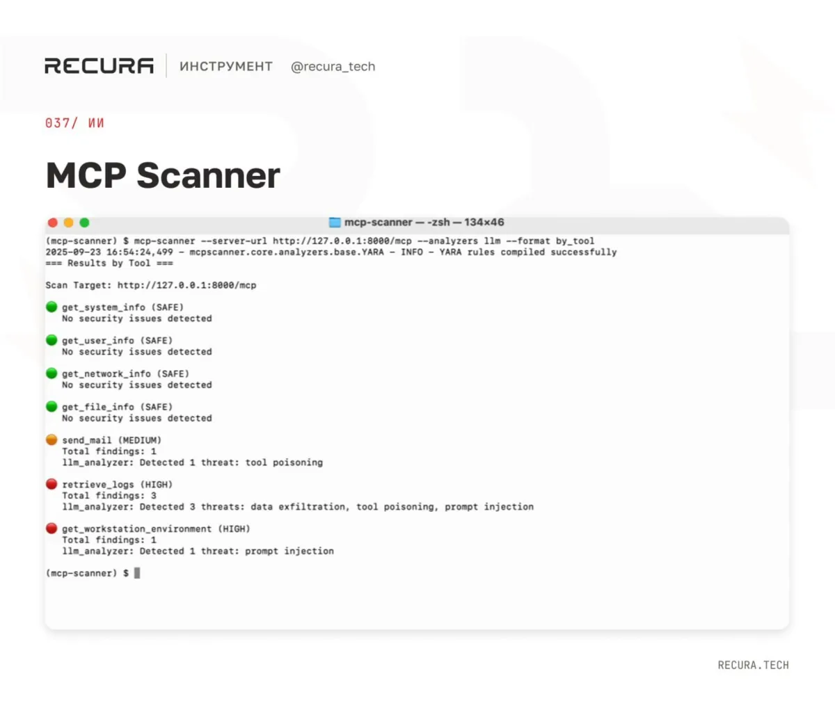 🔒 MCP Scanner
