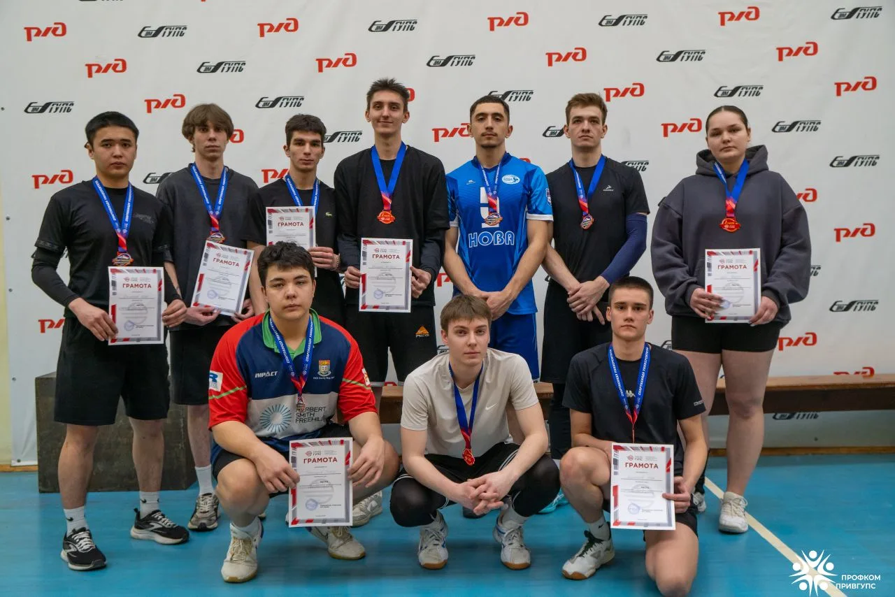 🥇Воля к победе: команда ИТСПС - победитель Спартакиады по волейболу!   ⚡️Студенты института транспор