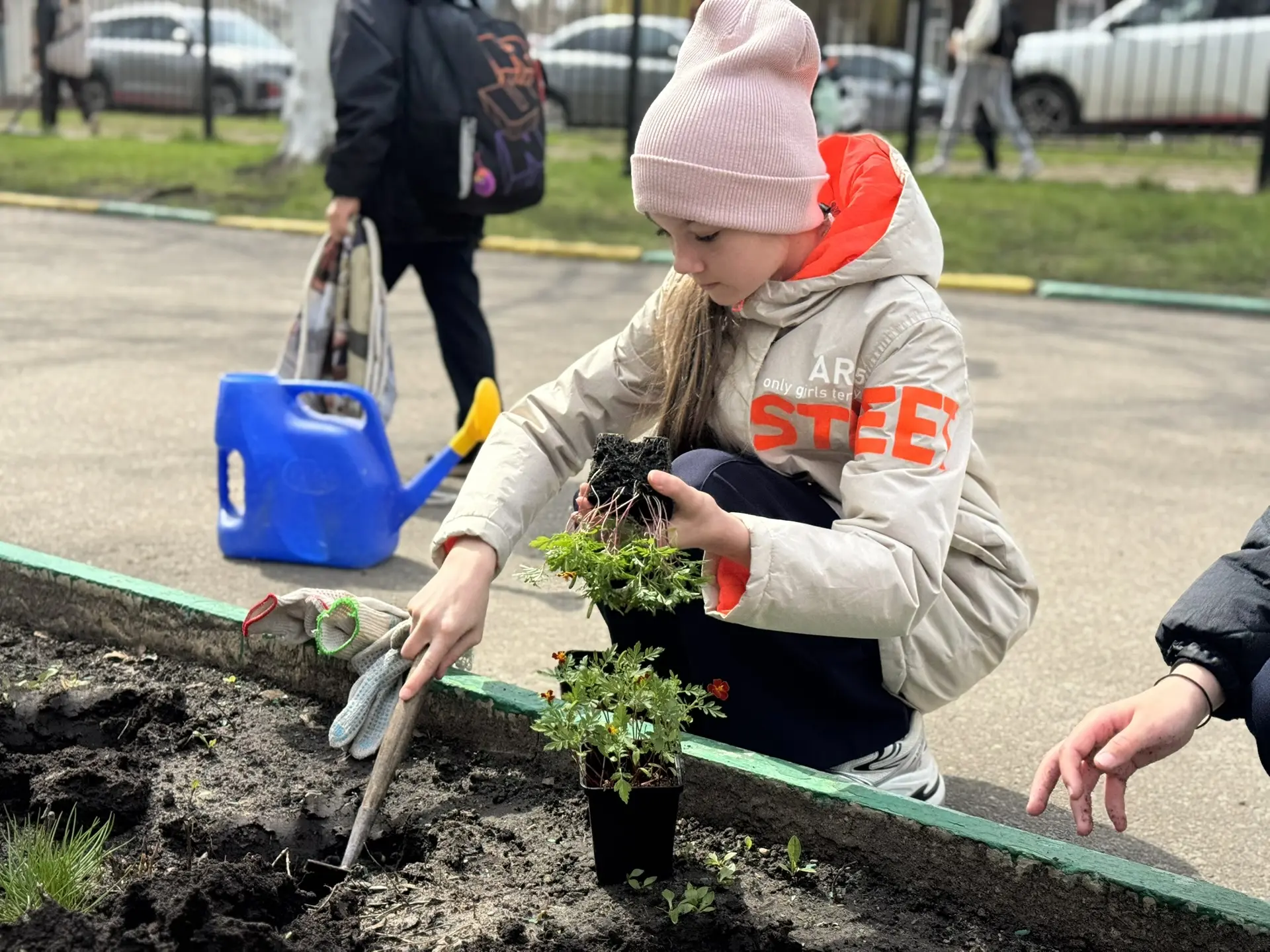🌱Учащиеся МАОУ СОШ №31 приняли участие в городской акции в рамках весеннего месячника благоустройств